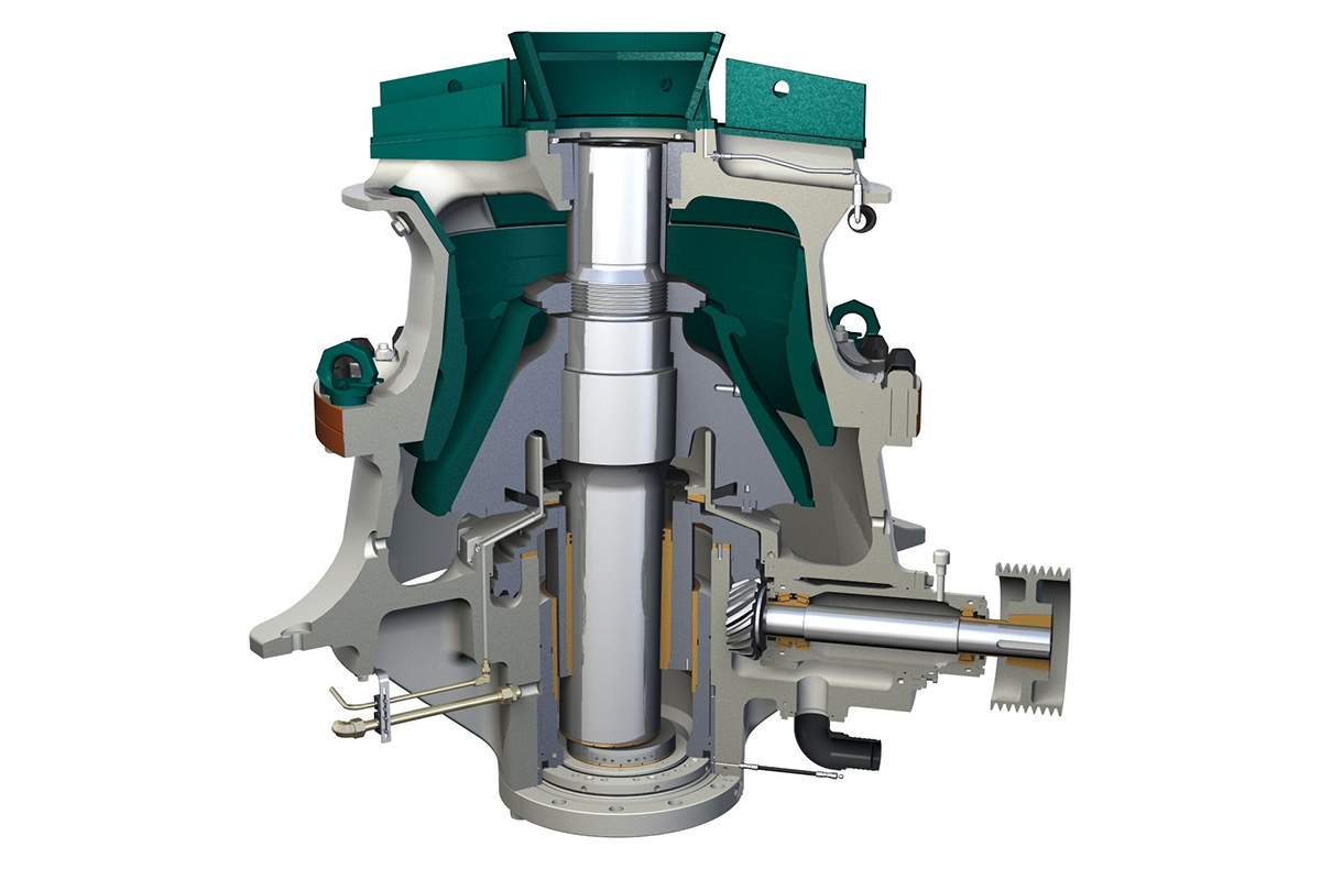 圆锥破碎-剖面图2